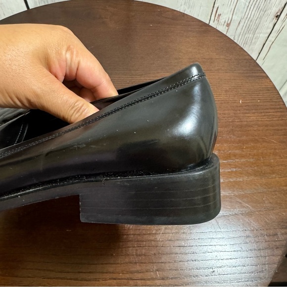 PRADA LOAFERS black patent leather vintage 90s Y2K in size 35. GUC - Picture 10 of 15